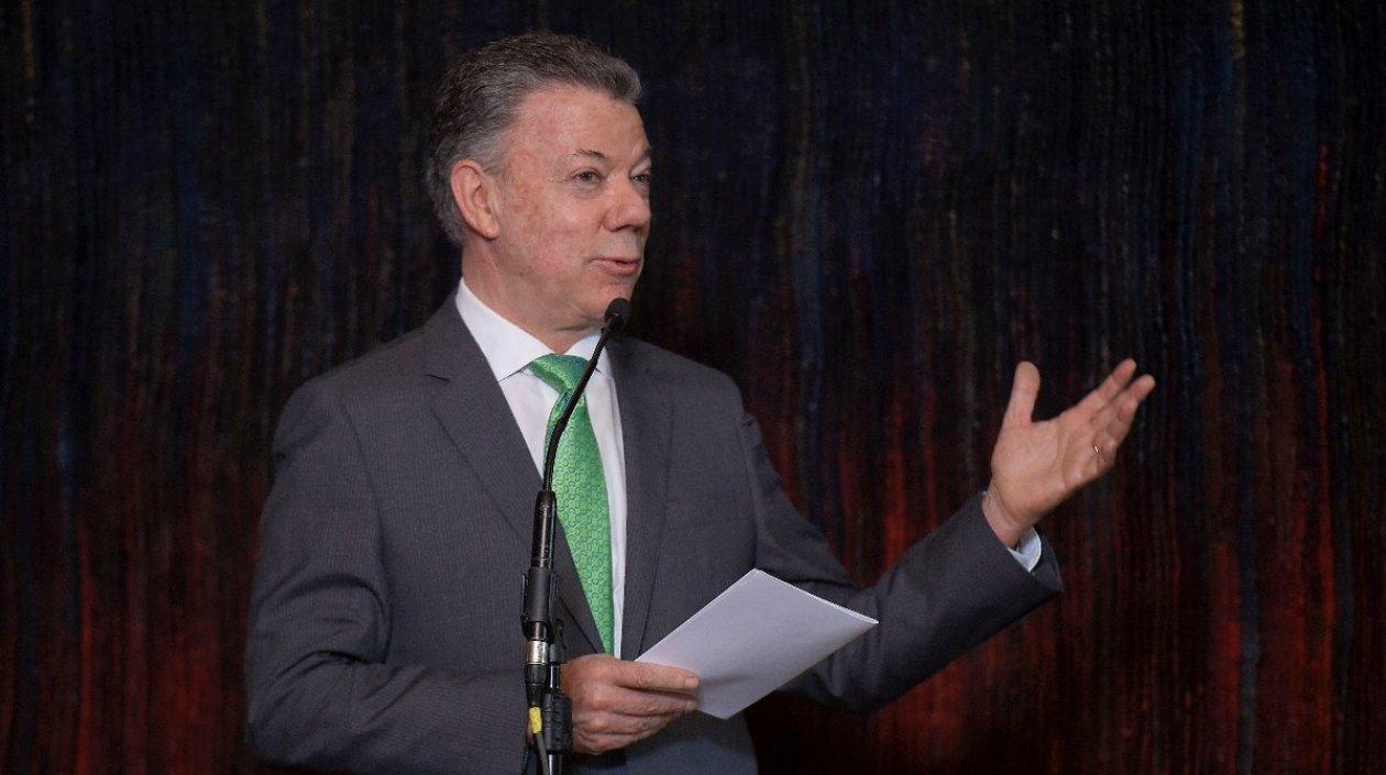Juan Manuel Santos.