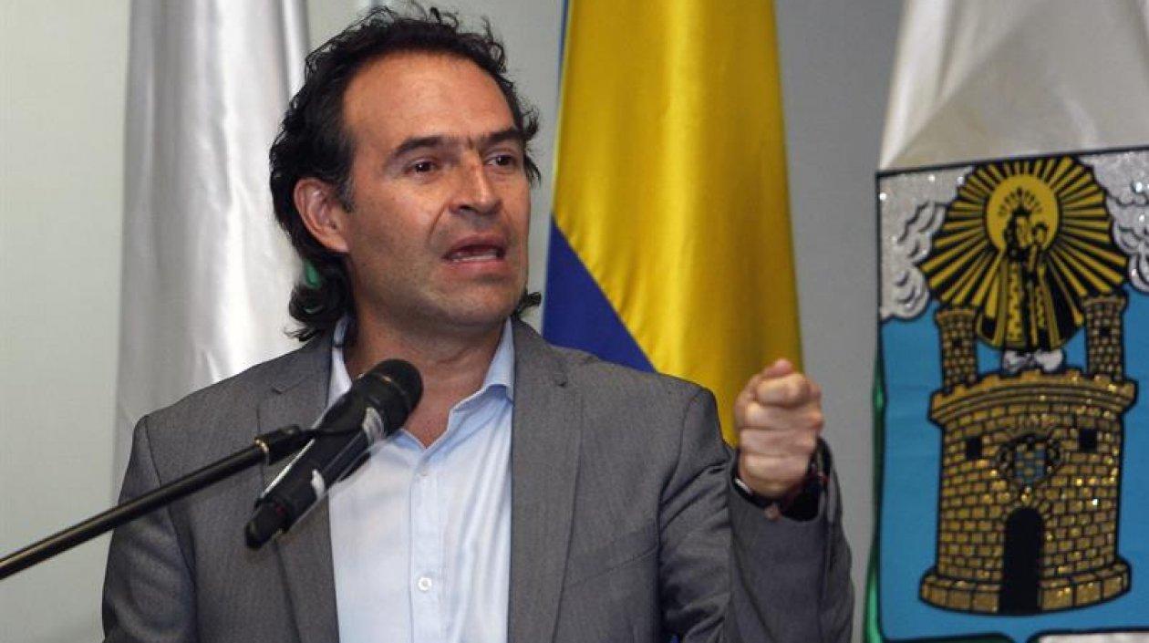 Alcalde de Medellín, Federico Gutiérrez.