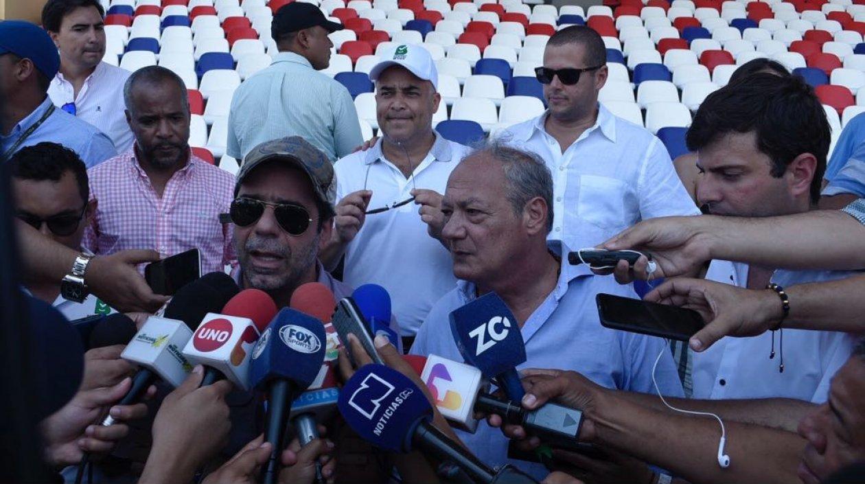 El Alcalde Alejandro Char.