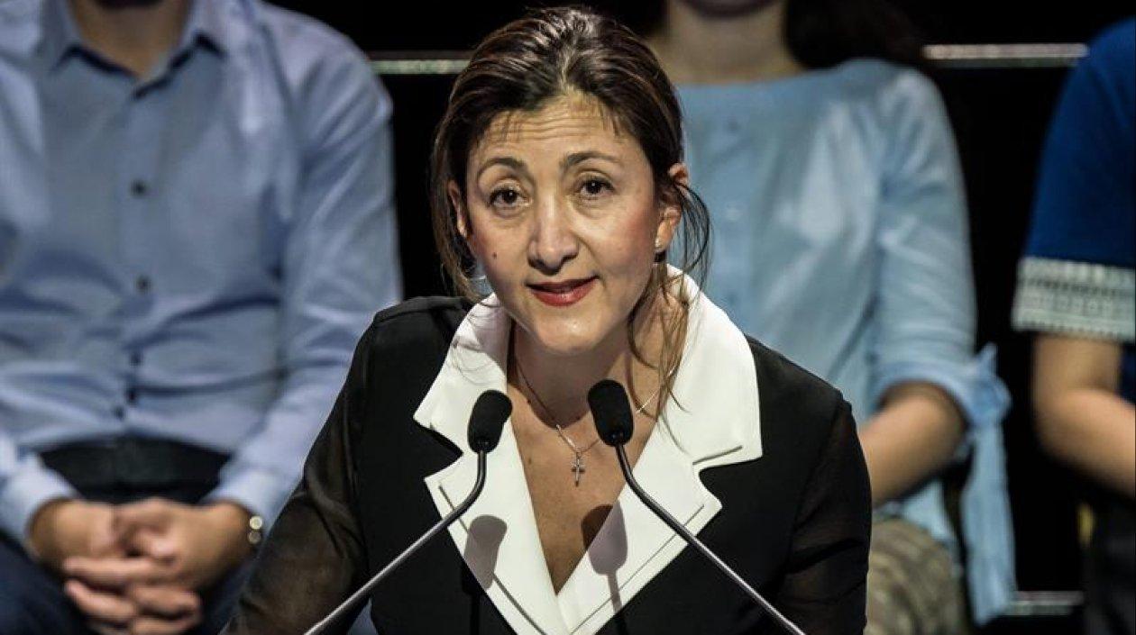 Íngrid Betancur, excandidata presidencial.