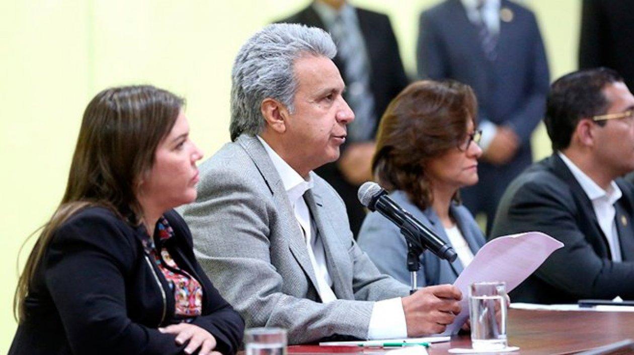 Lenín Moreno, presidente de Ecuador.
