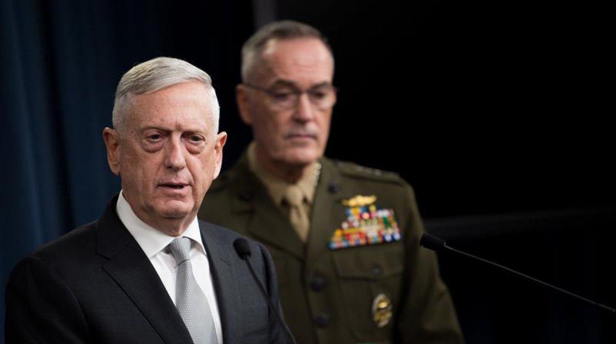 El jefe del Pentágono, James Mattis.