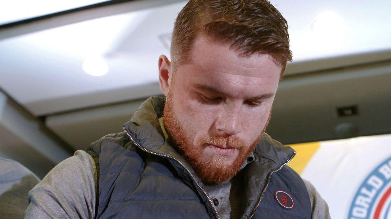Saúl 'Canelo' Álvarez, boxeador mexicano. 