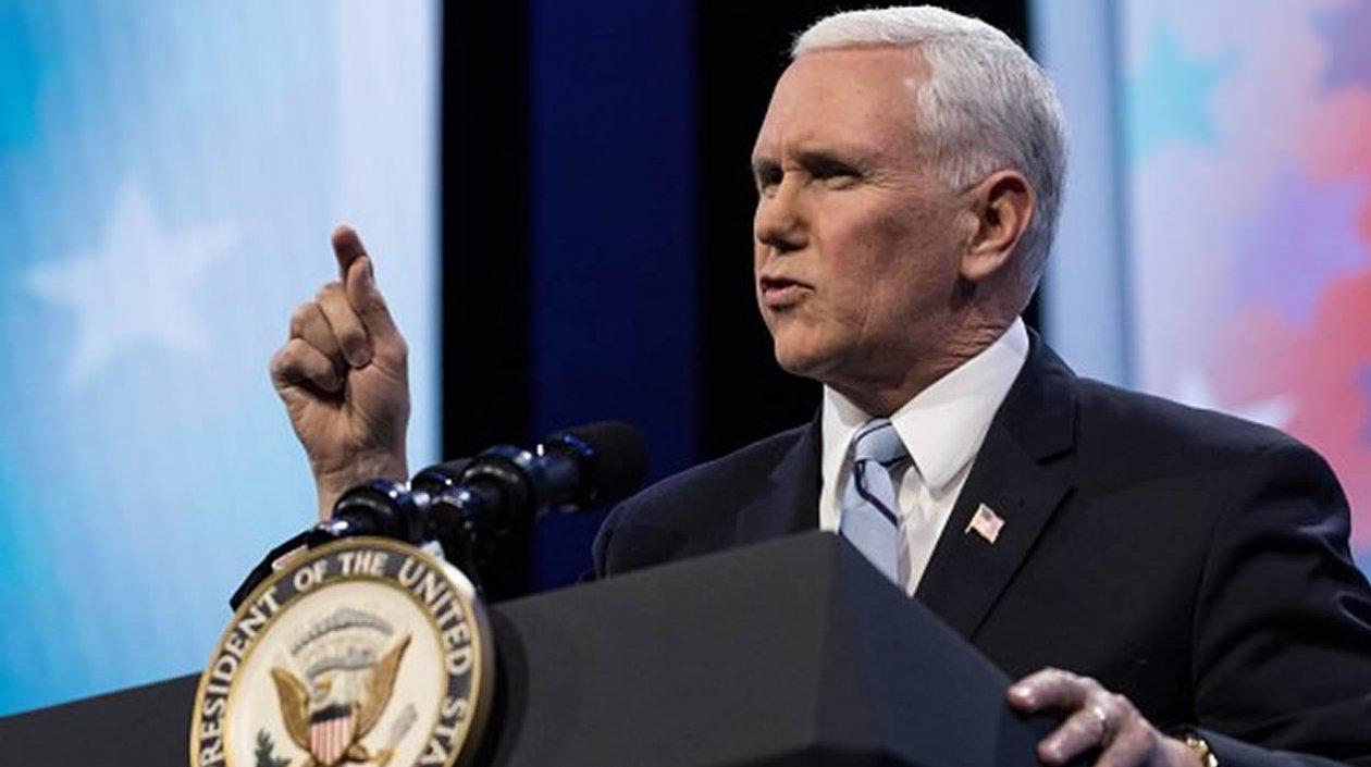El vicepresidente de EEUU, Mike Pence