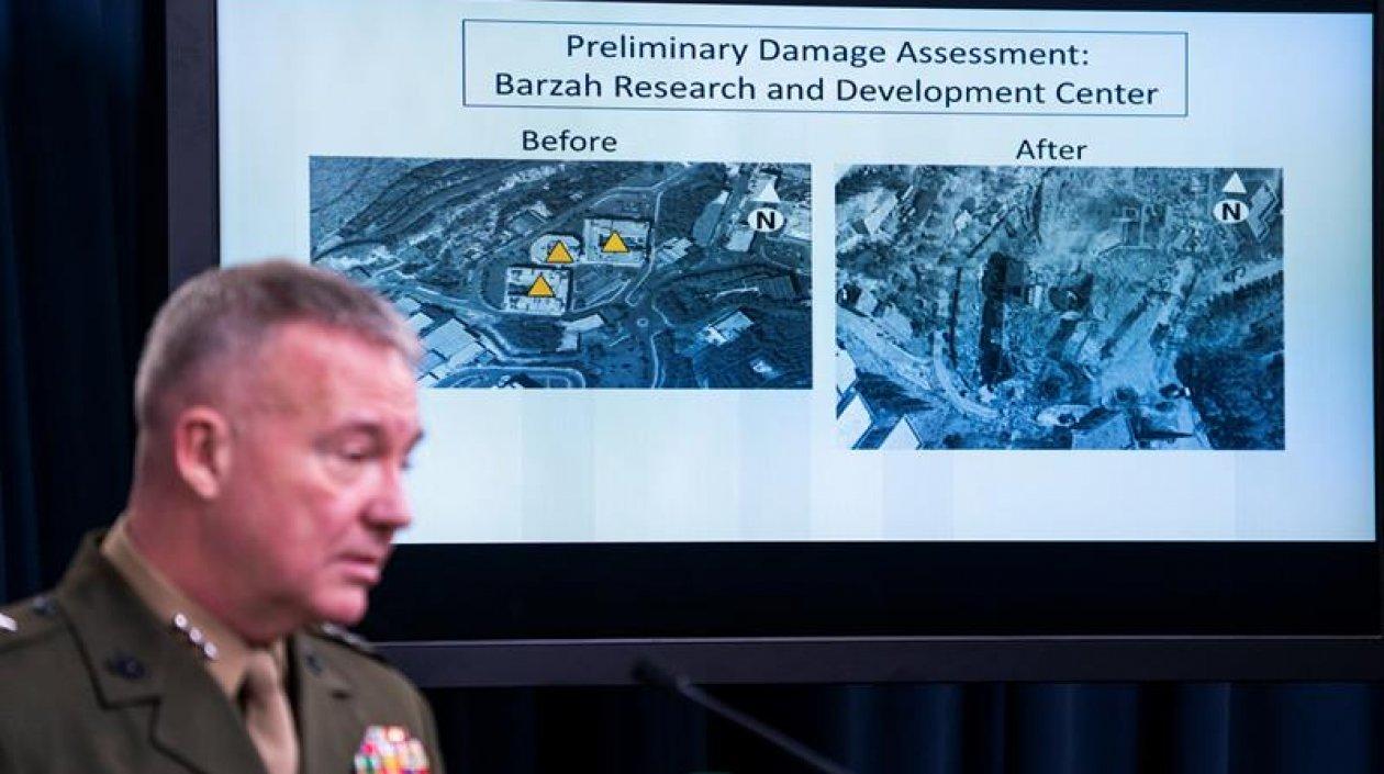 El director del Estado Mayor Conjunto de EE.UU., el teniente general Kenneth McKenzie.