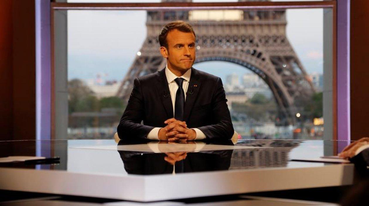 El presidente de Francia, Emmanuel Macron.
