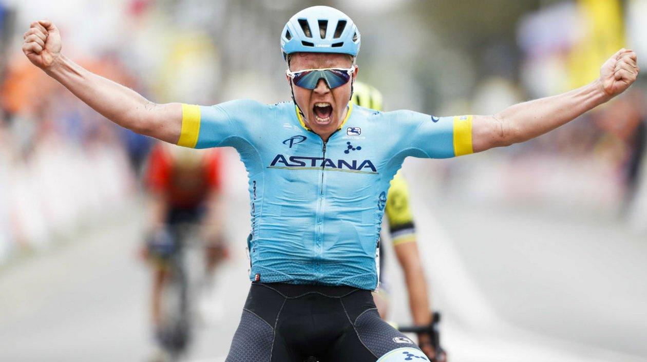 Michael Valgren Andersen pasó primero en la competencia. 