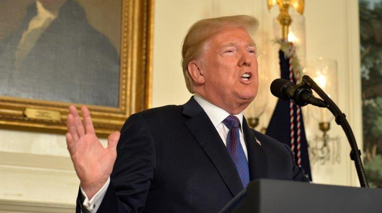 Donald Trump, presidente de Estados Unidos.