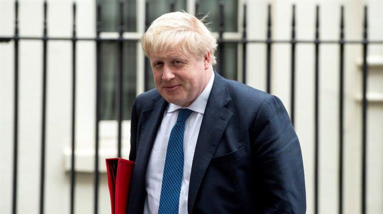 El ministro británico de Asuntos Exteriores, Boris Johnson.
