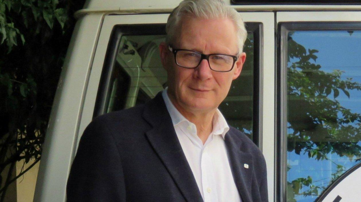 Christoph Harnisch, jefe de la Delegación del CICR en Colombia.
