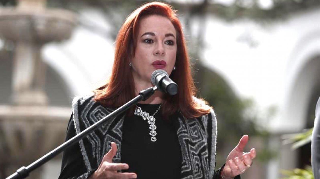 María Fernanda Espinosa, Canciller ecuatoriana.