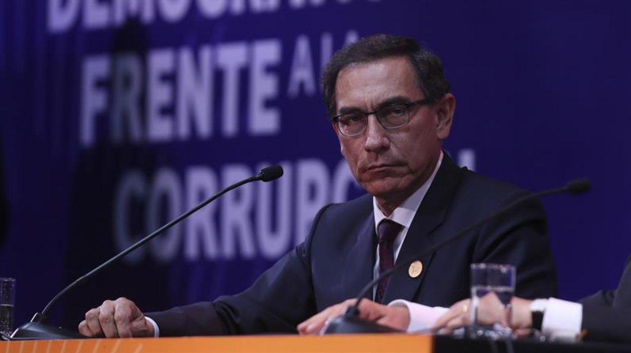 Martín Vizcarra, presidente Perú.