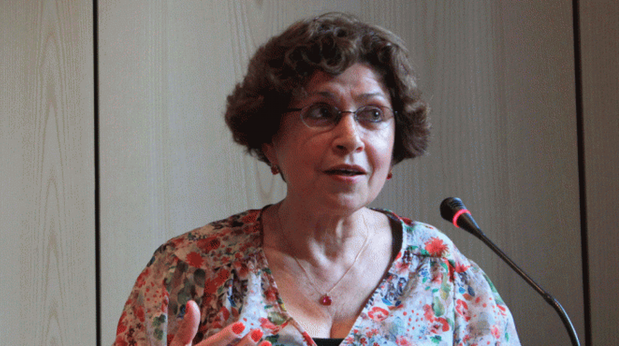 La profesora colombiana Luisa Ballesteros Rosas.