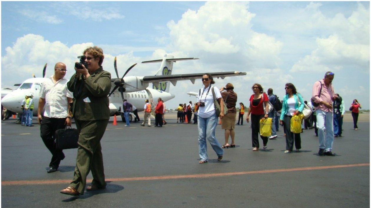 El arribo de viajeros internacionales a Colombia tuvo un importante aumento en marzo.