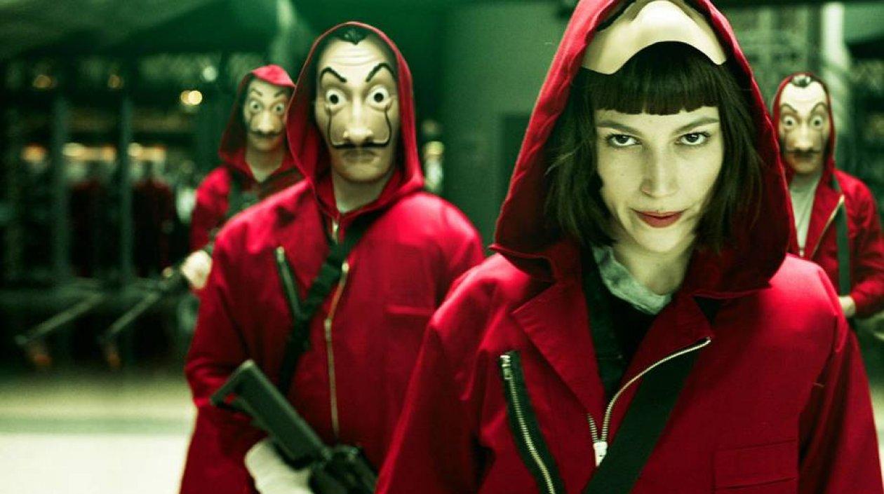Imagen de la serie 'Casa de Papel'.