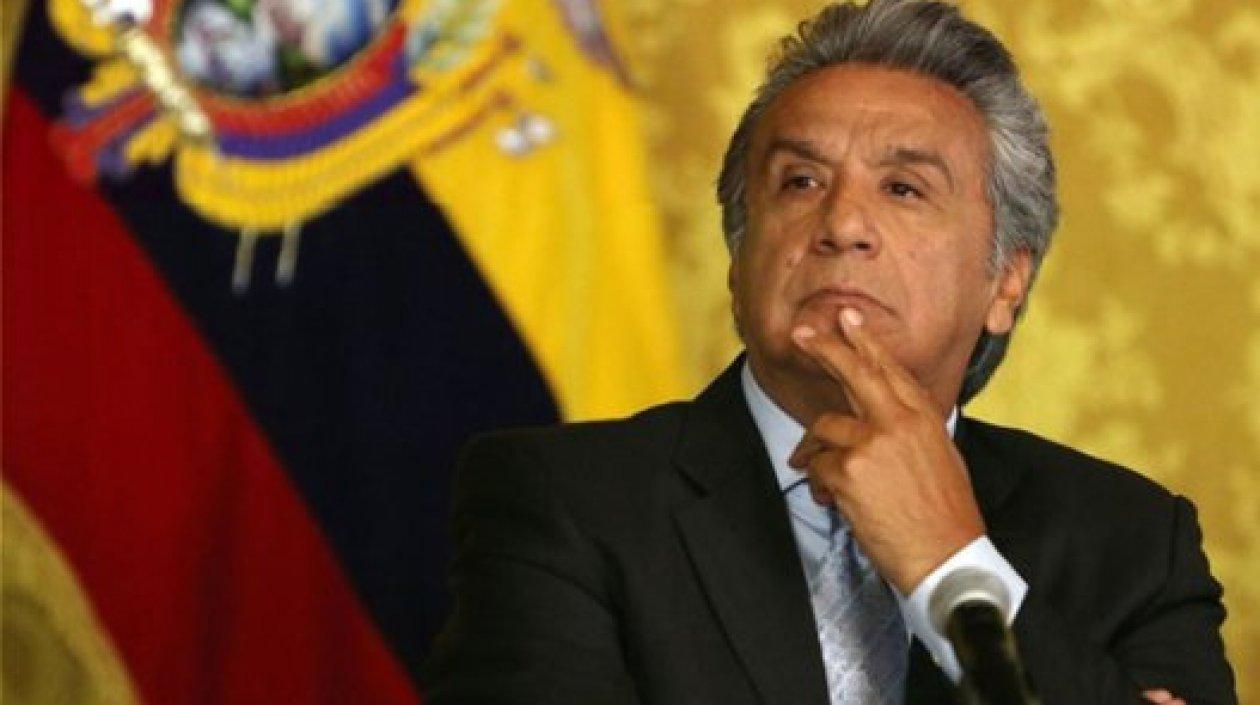 El presidente de Ecuador, Lenín Moreno.