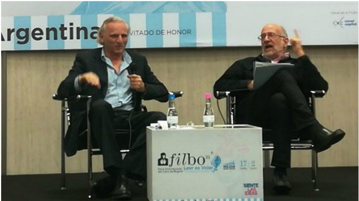 El periodista español Álex Grijelmo conversa con el escritor colombiano Daniel Samper Pizano sobre la gramática descomplicada. 