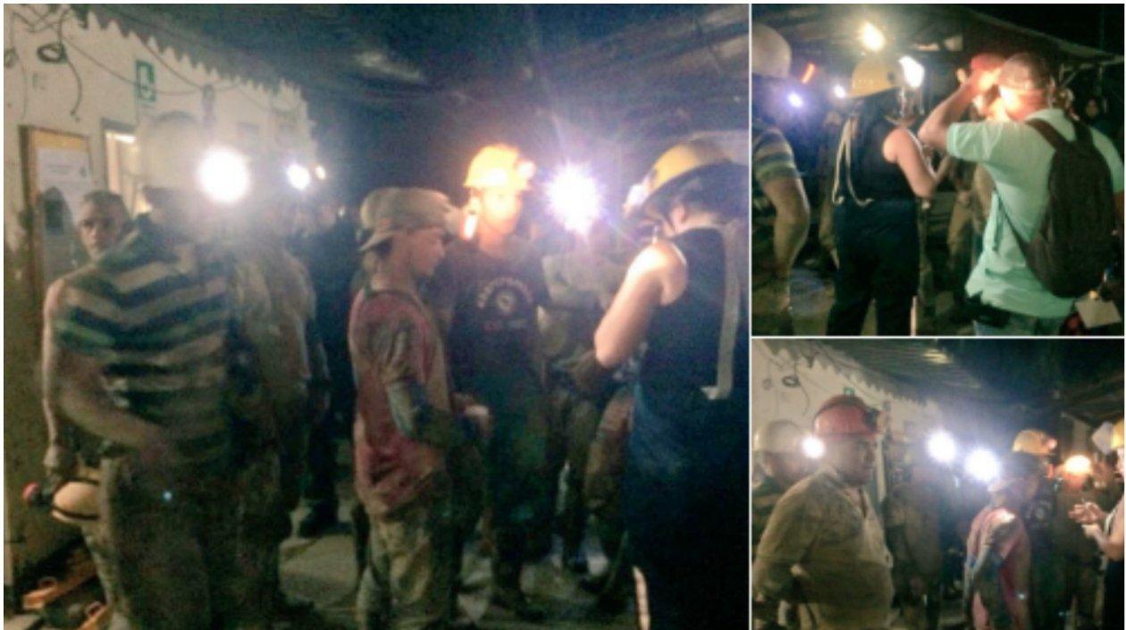 Equipo de Salvamento Agencia Nacional de Minería confirma rescate con vida de los 14 mineros atrapados en una mina de Marmato.