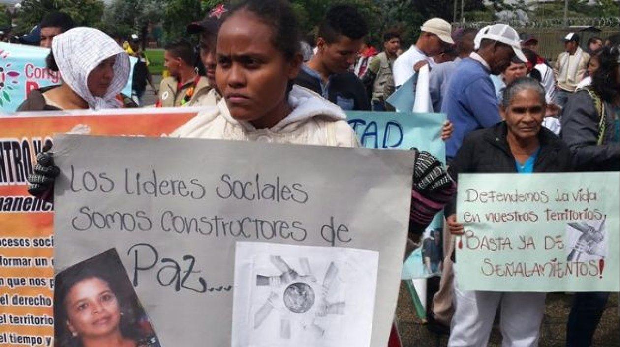 Entre los detenidos hay "varios líderes pertenecientes a comunidades indígenas y afrodescendientes".