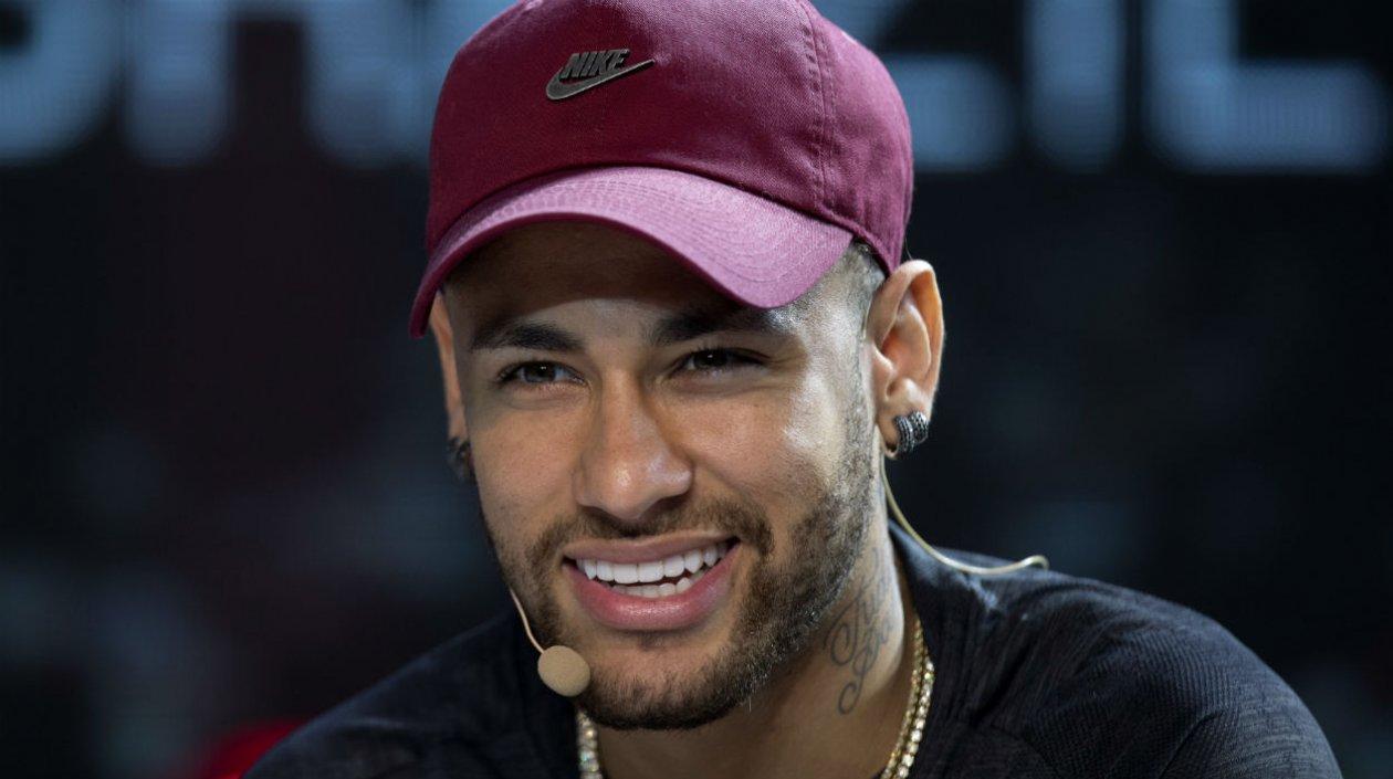 Neymar, delantero brasileño. 