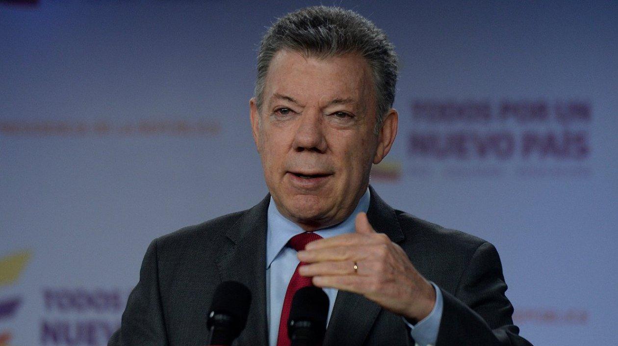 Juan Manuel Santos.