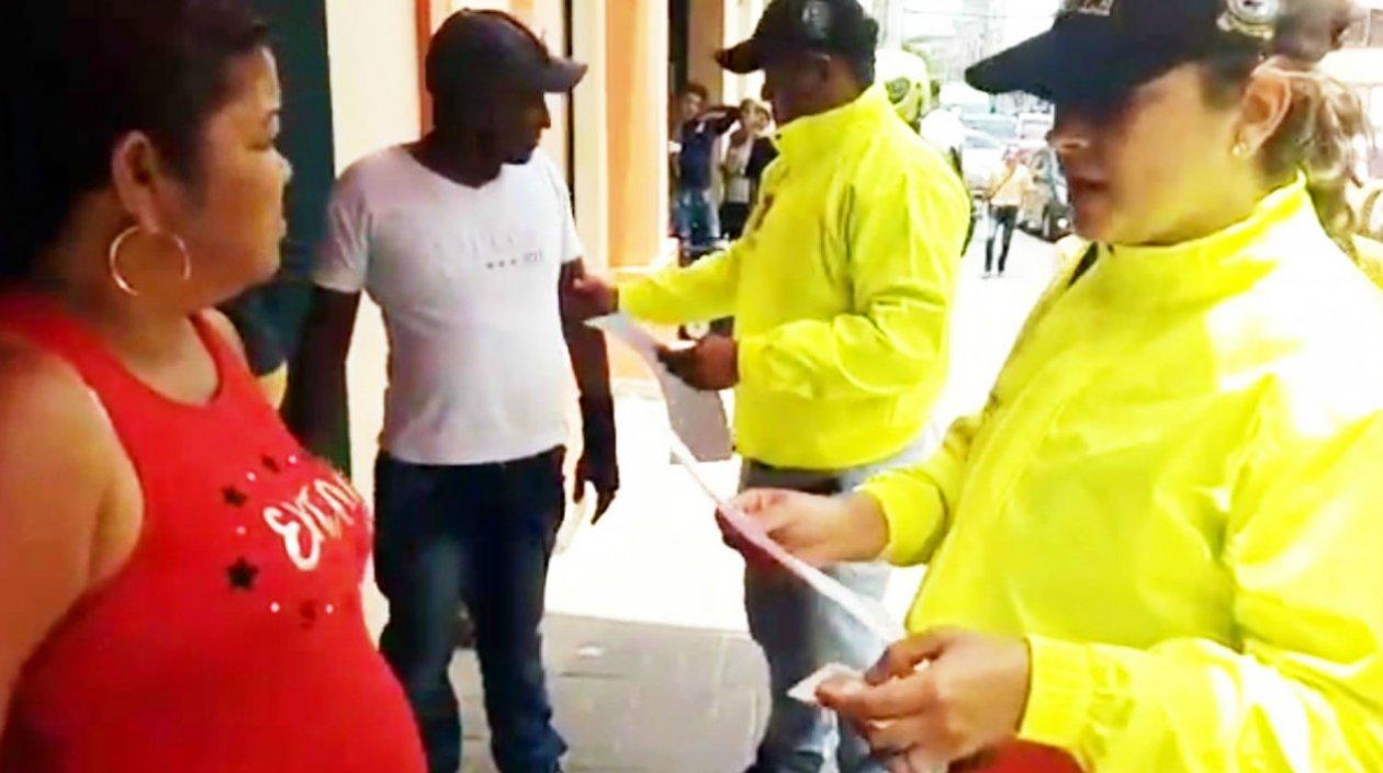 Captura de alias 'El Popo', en el centro de Barranquilla.