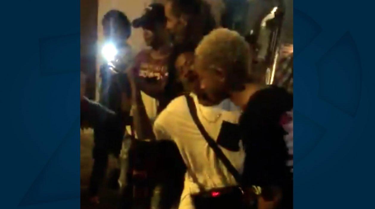 Jaden Smith rapeando en Cartagena.