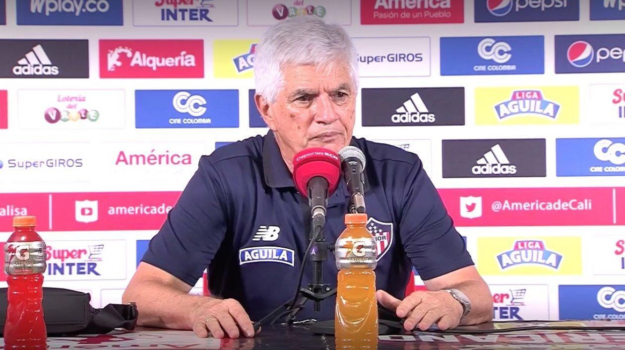 Julio Comesaña, DT del Junior.