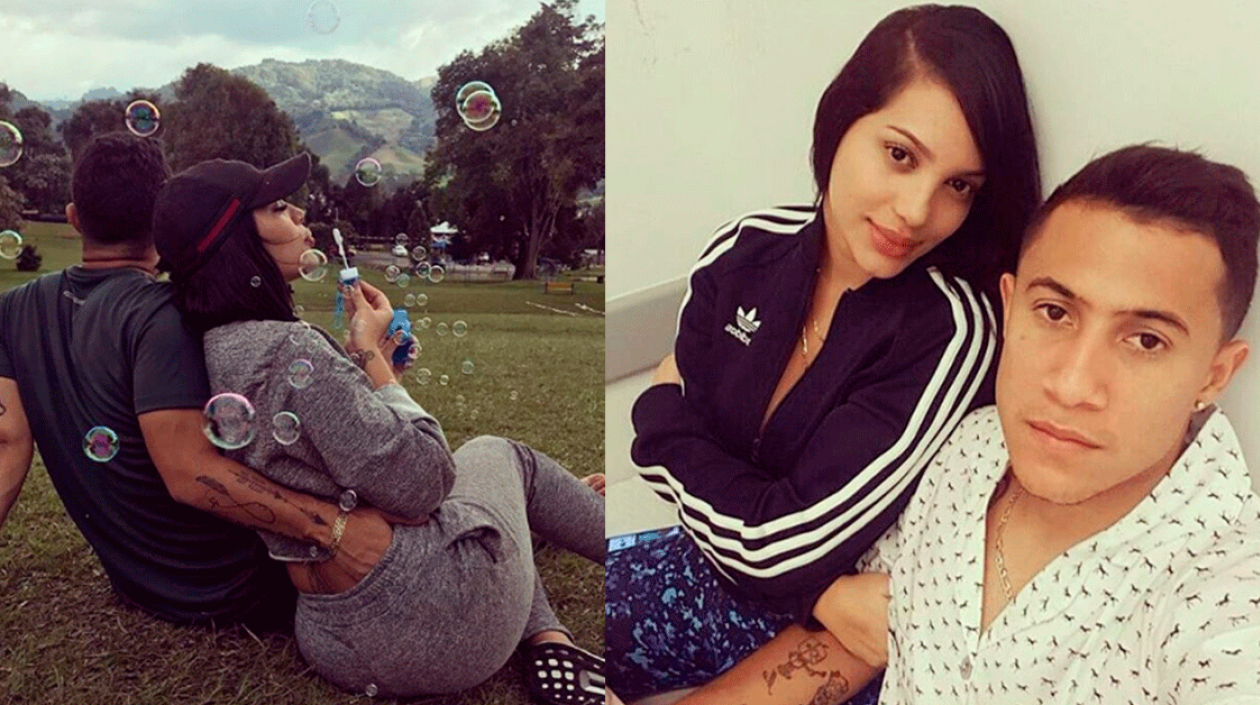 Andrea Valdiri y Michael Ortega.