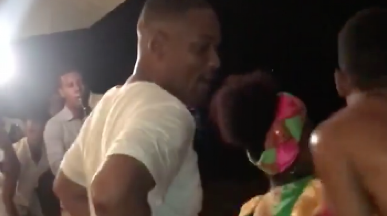 El actor Will Smith de visita en Cartagena.