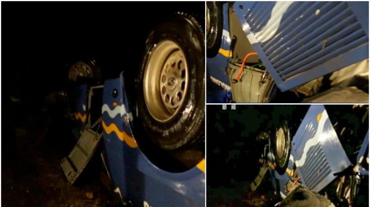 32 turistas chinos murieron en Corea del Norte en un accidente de tránsito.