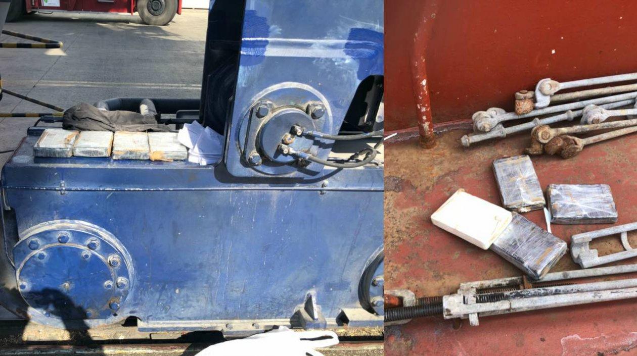 La droga fue encontrada dentro de la planta eléctrica.