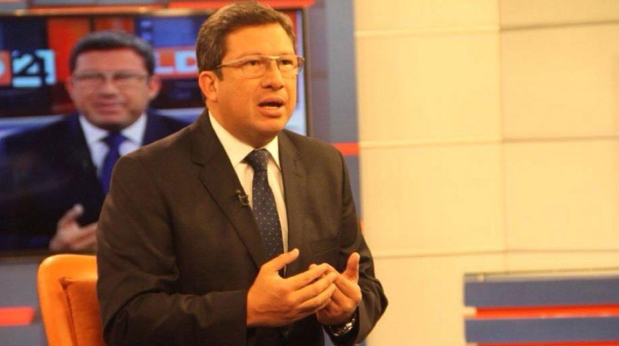 César Navas, ministro ecuatoriano del Interior.