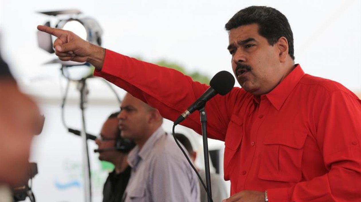 Nicolás Maduro, presidente de Venezuela.