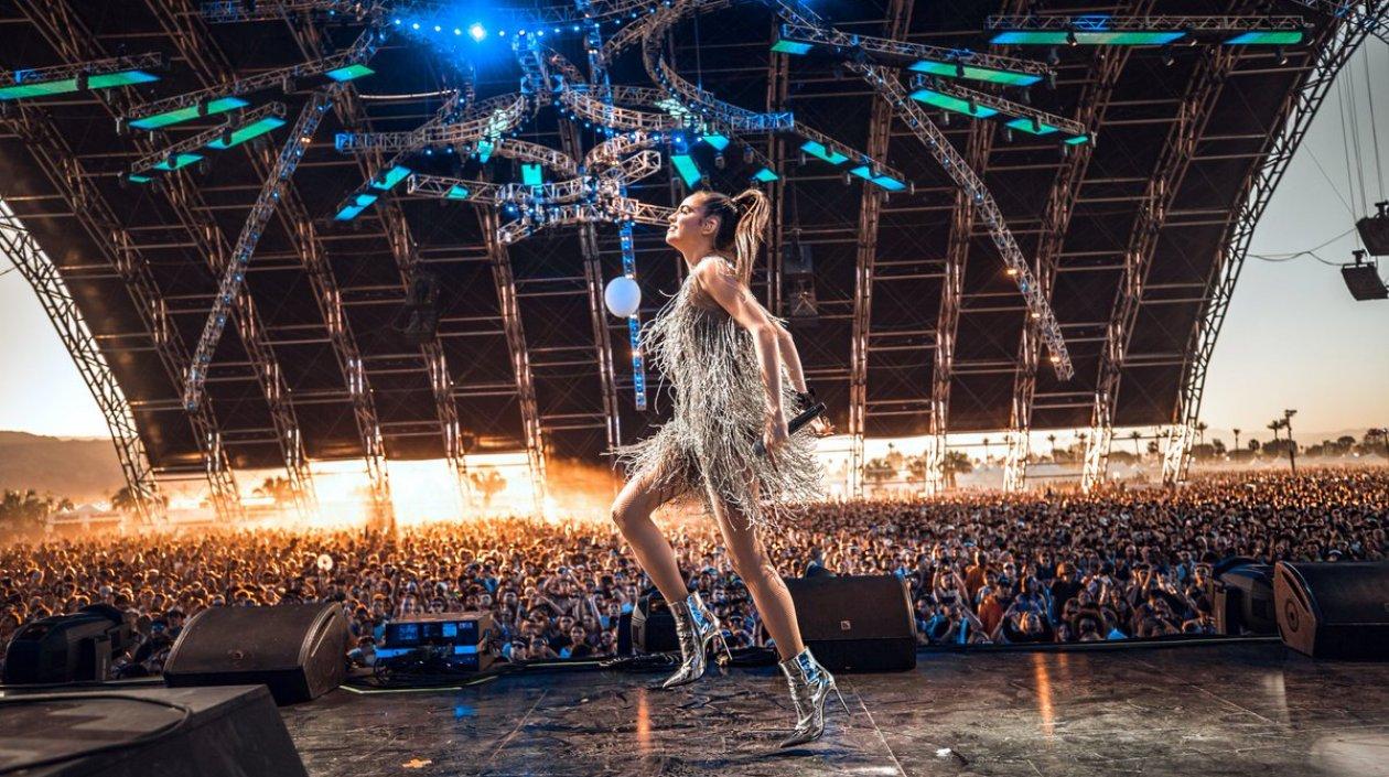 La cantante barranquillera Sofía Carson.