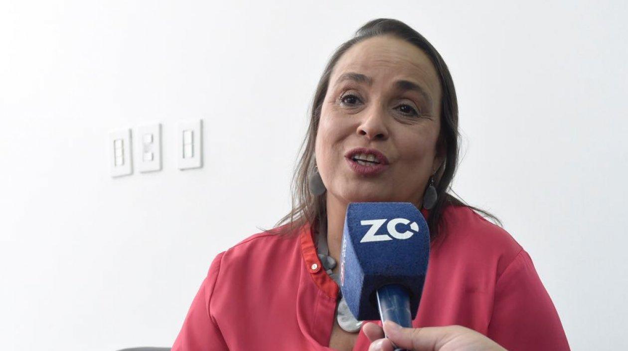 La secretaria de Planeación del Departamento, Cecilia Arango.