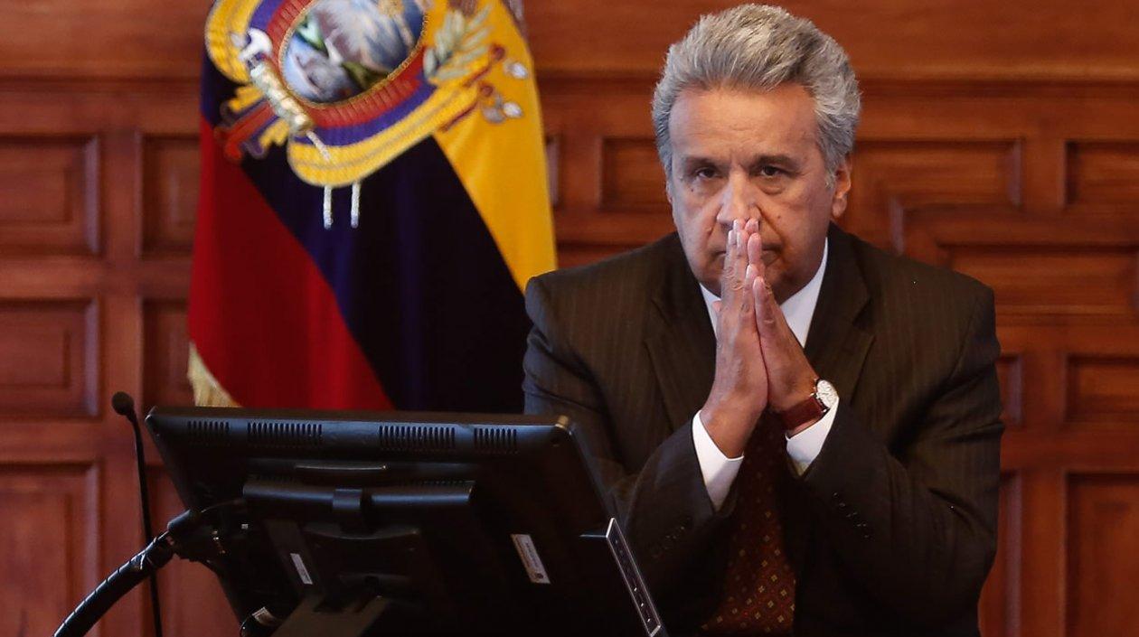El presidente ecuatoriano, Lenín Moreno