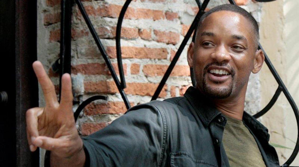 El actor Will Smith de visita en Cartagena.