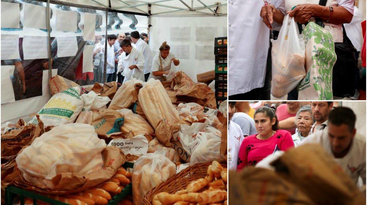 El denominado "panazo" se llevó a cabo en Buenos Aires.