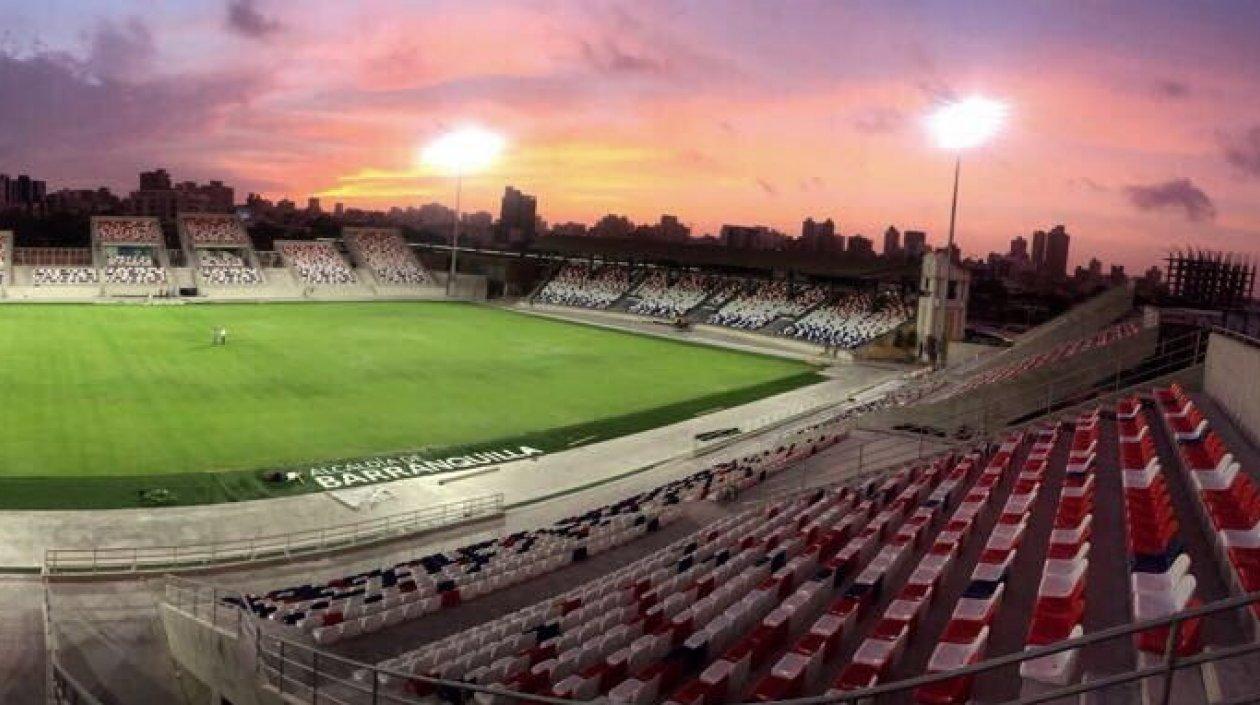 Estadio Romelio Martínez, sede del Compromiso por la paz. 