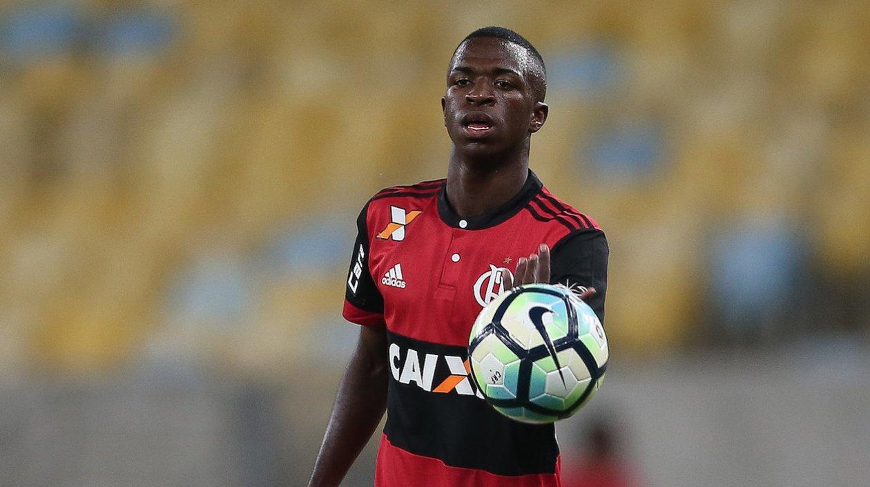 Vinicius, jugador brasileño.