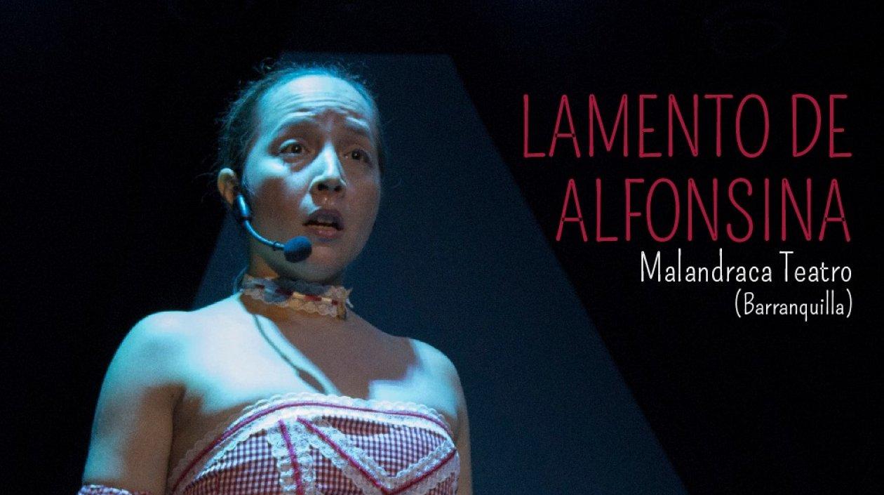 Imagen de la obra 'Lamento de Alfonsina'.