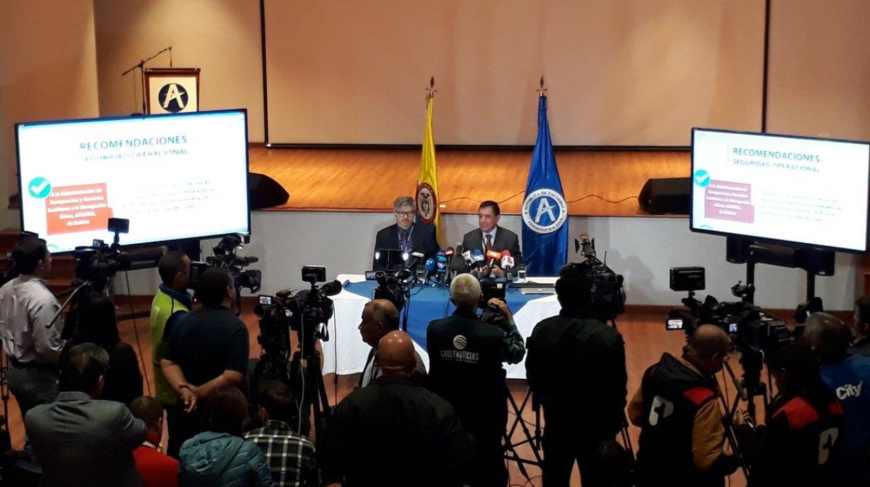 Aerocivil dio el informe final del accidente del avión de LaMia, en el que perdieron la vida 71personas.