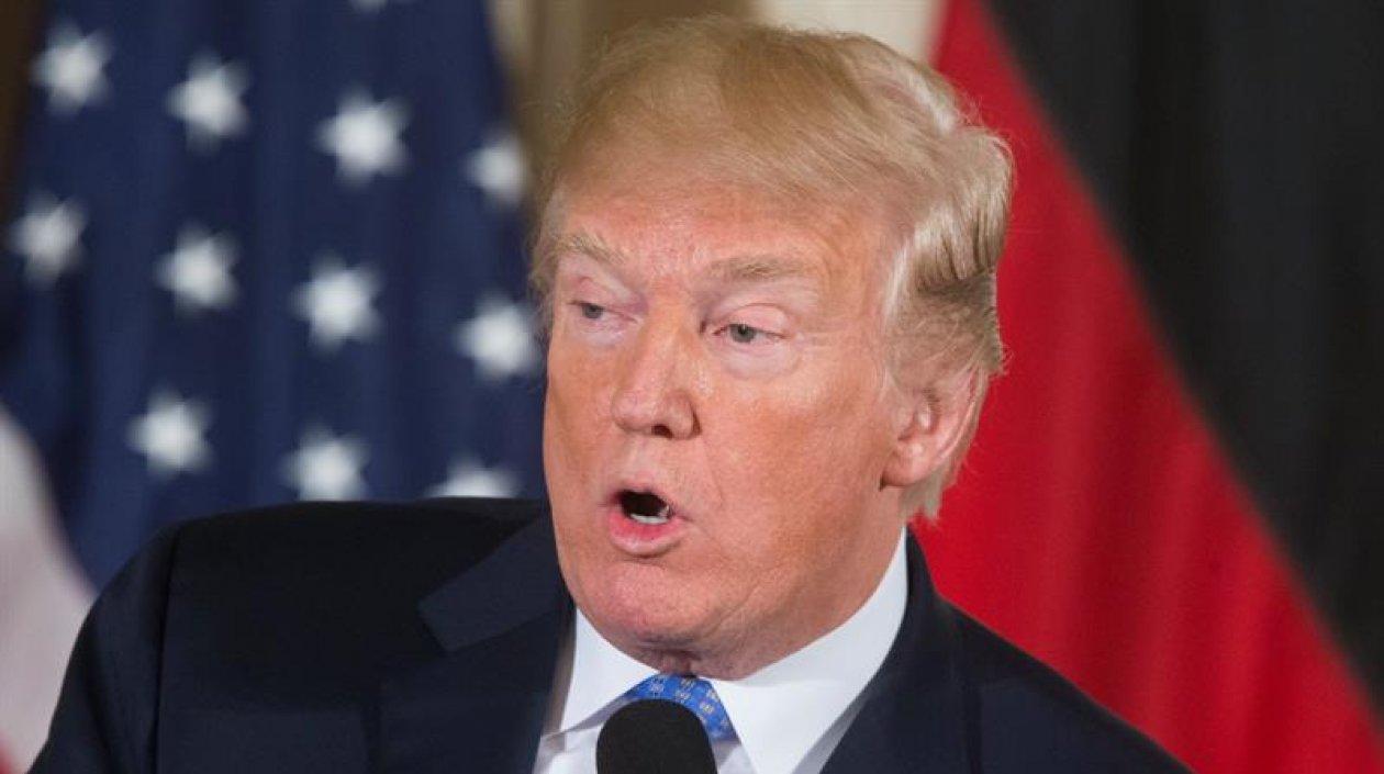 Donald Trump, presidente de Estados Unidos.