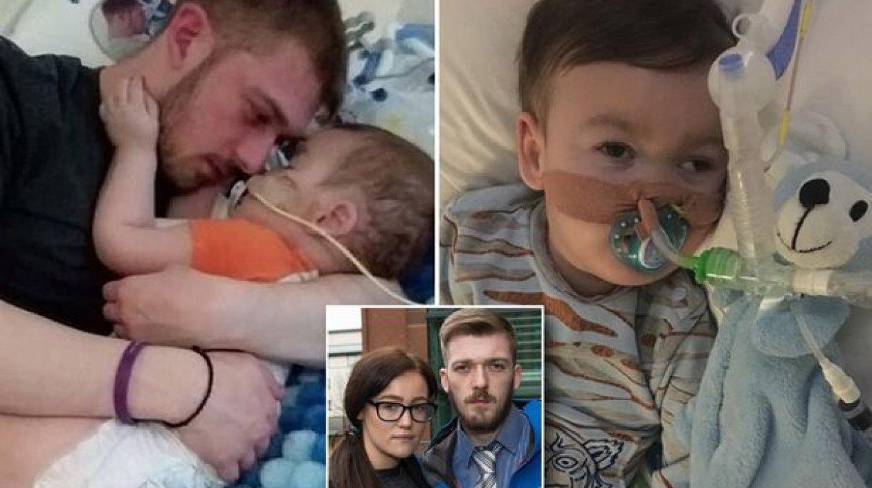 Tom Evans, de 21 años, y Kate James, de 20, se mostraron "desconsolados" con la muerte de Alfie.