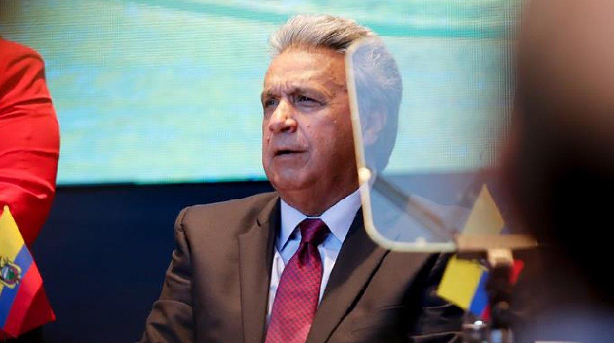 Lenín Moreno, presidente ecuatoriano.
