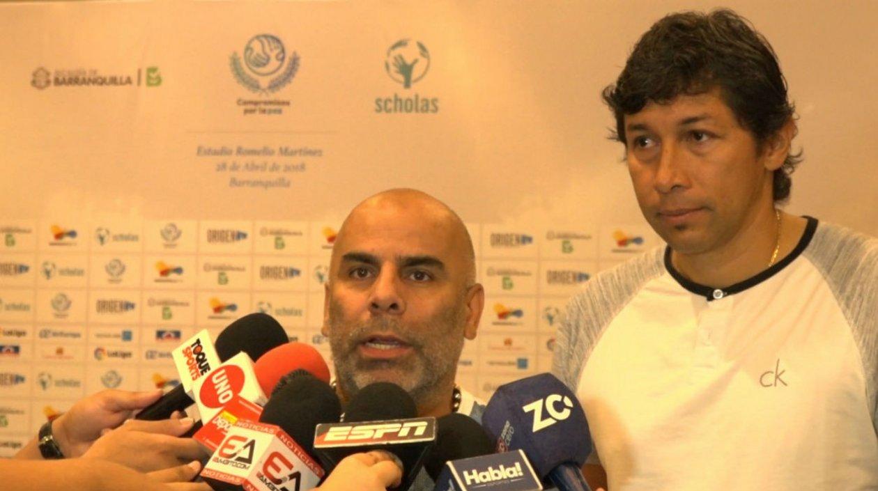 Mauricio Serna y Jorge Bermúdez. 