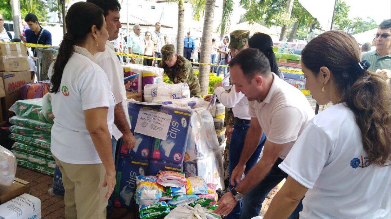 También ha brindado atención a salud. 