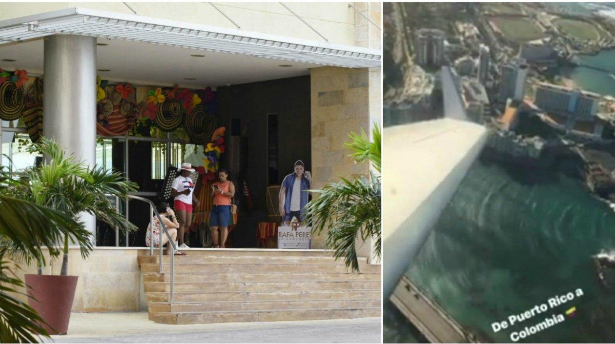 El cantante publicó una historia en su cuenta de Instagram confirmando su viaje.