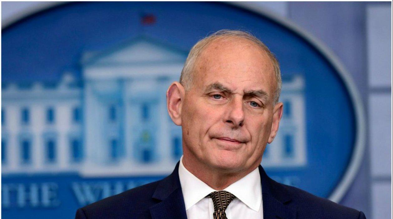  John Kelly,  jefe de gabinete de la Casa Blanca.